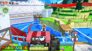 Toad Town — Paper Mario: The Origami King walkthrough screenshot