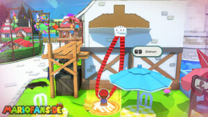 Toad Town — Paper Mario: The Origami King walkthrough screenshot