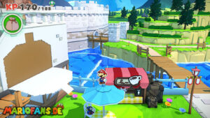 Toad Town — Paper Mario: The Origami King walkthrough screenshot