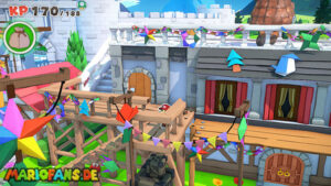 Toad Town — Paper Mario: The Origami King walkthrough screenshot