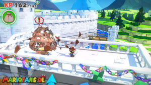 Toad Town — Paper Mario: The Origami King walkthrough screenshot