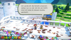 Toad Town — Paper Mario: The Origami King walkthrough screenshot