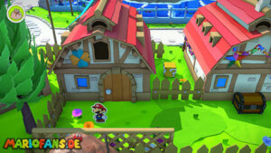 Toad Town — Paper Mario: The Origami King walkthrough screenshot