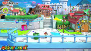 Toad Town — Paper Mario: The Origami King walkthrough screenshot