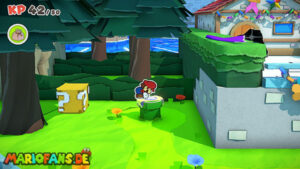 Toad Town — Paper Mario: The Origami King walkthrough screenshot