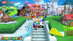 Toad Town — Paper Mario: The Origami King walkthrough screenshot