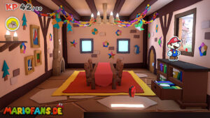 Toad Town — Paper Mario: The Origami King walkthrough screenshot