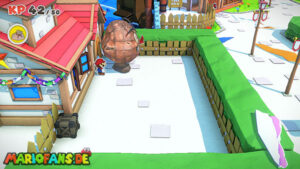 Toad Town — Paper Mario: The Origami King walkthrough screenshot