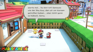Toad Town — Paper Mario: The Origami King walkthrough screenshot