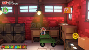 Toad Town — Paper Mario: The Origami King walkthrough screenshot
