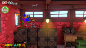 Toad Town — Paper Mario: The Origami King walkthrough screenshot