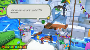 Toad Town — Paper Mario: The Origami King walkthrough screenshot