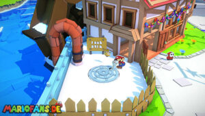 Toad Town — Paper Mario: The Origami King walkthrough screenshot