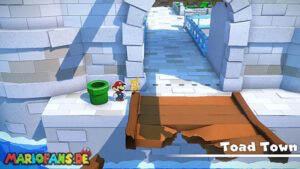 Toad Town — Paper Mario: The Origami King walkthrough screenshot