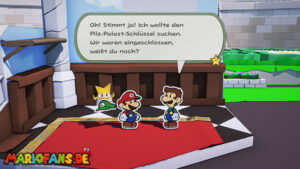 Toad Town — Paper Mario: The Origami King walkthrough screenshot