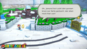 Toad Town — Paper Mario: The Origami King walkthrough screenshot