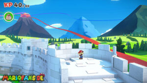Toad Town — Paper Mario: The Origami King walkthrough screenshot