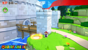 Toad Town — Paper Mario: The Origami King walkthrough screenshot