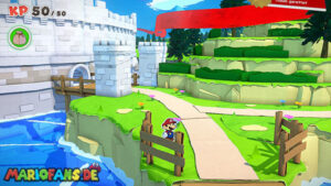 Toad Town — Paper Mario: The Origami King walkthrough screenshot