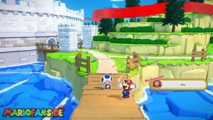 Toad Town — Paper Mario: The Origami King walkthrough screenshot