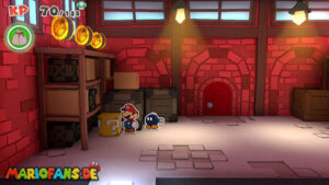 Toad Town — Paper Mario: The Origami King walkthrough screenshot