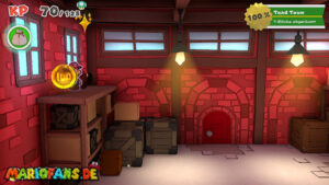 Toad Town — Paper Mario: The Origami King walkthrough screenshot