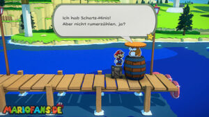 Toad Town — Paper Mario: The Origami King walkthrough screenshot