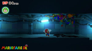 Graffiti Underground — Paper Mario: The Origami King walkthrough screenshot