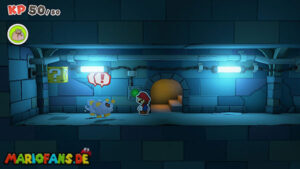 Graffiti Underground — Paper Mario: The Origami King walkthrough screenshot
