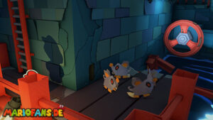 Graffiti Underground — Paper Mario: The Origami King walkthrough screenshot