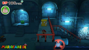 Graffiti Underground — Paper Mario: The Origami King walkthrough screenshot
