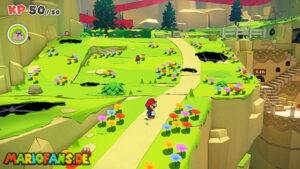 Picnic Road — Paper Mario: The Origami King walkthrough screenshot