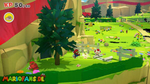 Picnic Road — Paper Mario: The Origami King walkthrough screenshot