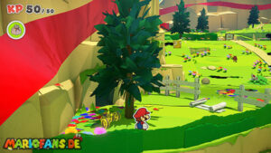 Picnic Road — Paper Mario: The Origami King walkthrough screenshot