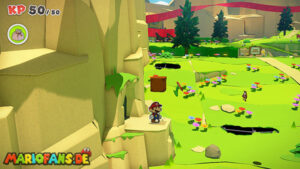 Picnic Road — Paper Mario: The Origami King walkthrough screenshot