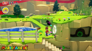 Picnic Road — Paper Mario: The Origami King walkthrough screenshot
