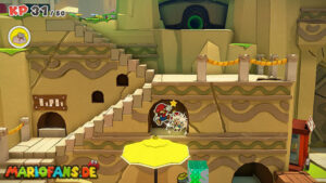 Picnic Road — Paper Mario: The Origami King walkthrough screenshot