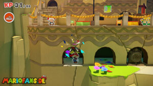 Picnic Road — Paper Mario: The Origami King walkthrough screenshot