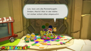 Picnic Road — Paper Mario: The Origami King walkthrough screenshot