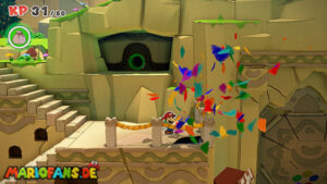 Picnic Road — Paper Mario: The Origami King walkthrough screenshot