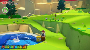 Picnic Road — Paper Mario: The Origami King walkthrough screenshot
