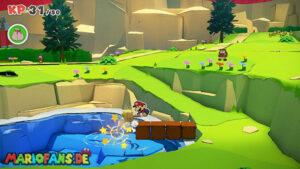 Picnic Road — Paper Mario: The Origami King walkthrough screenshot