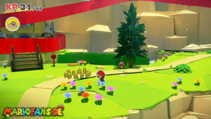 Picnic Road — Paper Mario: The Origami King walkthrough screenshot
