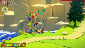 Picnic Road — Paper Mario: The Origami King walkthrough screenshot