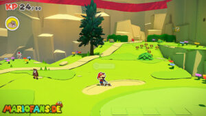 Picnic Road — Paper Mario: The Origami King walkthrough screenshot