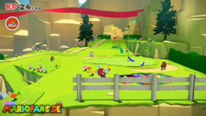 Picnic Road — Paper Mario: The Origami King walkthrough screenshot