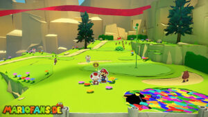 Picnic Road — Paper Mario: The Origami King walkthrough screenshot