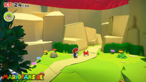 Picnic Road — Paper Mario: The Origami King walkthrough screenshot
