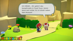 Picnic Road — Paper Mario: The Origami King walkthrough screenshot
