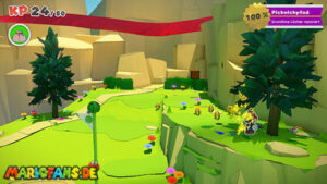 Picnic Road — Paper Mario: The Origami King walkthrough screenshot